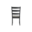 Bowery Hill Contemporary Gray 5PC Dining Set with Table & Four Chairs