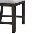 Bowery Hill Standard Height 5PC Dining Set-Table and Four Side Chairs