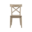 Bowery Hill 5 Piece Round Standard Height Dining Set in Raw Natural