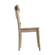 Bowery Hill 5 Piece Round Standard Height Dining Set in Raw Natural