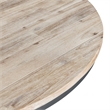 Bowery Hill 5 Piece Round Standard Height Dining Set in Raw Natural