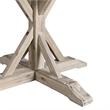 Bowery Hill 5 Piece Round Standard Height Dining Set in Raw Natural
