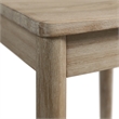 Bowery Hill 5 Piece Round Standard Height Dining Set in Raw Natural