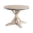 Bowery Hill 5 Piece Round Standard Height Dining Set in Raw Natural