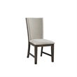 Bowery Hill Contemporary 7PC Dining Set with Table & Six Slat Back Chairs