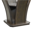 Bowery Hill 5PC Round Standard Height Dining Set-Table & Four Chairs in Walnut