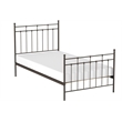 Bowery Hill King Spindle Headboard and Rails in Antique Bronze