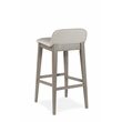 Bowery Hill Non-Swivel Counter Stool in Natural Distressed Gray