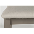 Bowery Hill Non-Swivel Counter Stool in Natural Distressed Gray