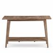 Bowery Hill Mango Wood Natural Sofa Table Rectangular 47