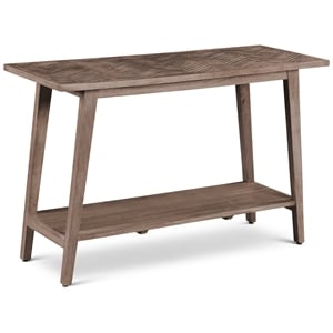 Bowery Hill Mango Wood Natural Sofa Table Rectangular 47&quot x 18&quot x 30.25&quot