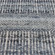 Bowery Hill Modern 8' x 10' Hand Woven Wool Rug in Denim Blue