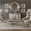 Bowery Hill Modern 8' x 10' Hand Woven Wool Rug in Gray and Ivory