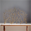 Bowery Hill Iron Gold Fireplace Screen Rectangular 31.89
