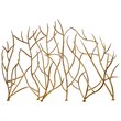 Bowery Hill Iron Gold Fireplace Screen Rectangular 31.89