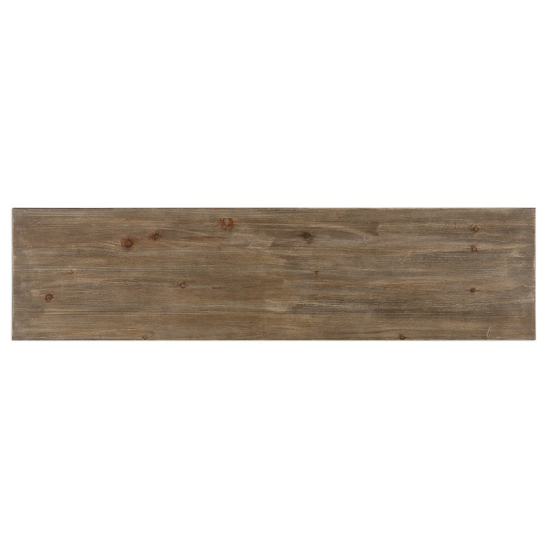 Bowery Hill MDF Natural Accent Console Table Rectangular 48.5