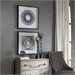 Bowery Hill Pine Wood Multicolor Wall Art Square Unassembled