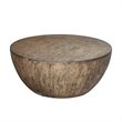 Bowery Hill MDF Aged Walnut Coffee Table Round 42
