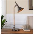 Bowery Hill Contemporary Metal Task Lamp in Oxidized Bronze