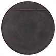 Bowery Hill Contemporary Decorative Mirror in Rustic Black