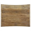 Bowery Hill Reclaimed Elm Wood Natural Foot Stool Rectangular 17