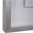 Bowery Hill Contemporary Stone Shadow Box in Blue Agate