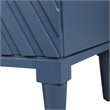 Bowery Hill Contemporary Drawer Chest in Deep Sea Blue