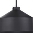 Bowery Hill Contemporary 1 Light Pendant in Matte Black
