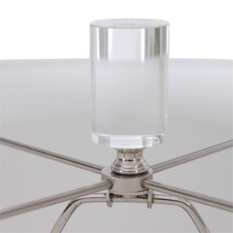 Bowery Hill Ceramic Beige Table Lamp