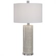 Bowery Hill Ceramic Beige Table Lamp