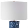Bowery Hill Contemporary Blue Table Lamp in Deep Indigo