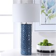 Bowery Hill Contemporary Blue Table Lamp in Deep Indigo