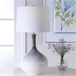 Bowery Hill Contemporary Mid-Century Table Lamp in Cream