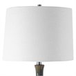Bowery Hill Contemporary Mid-Century Table Lamp in Cream
