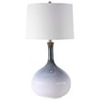 Bowery Hill Contemporary Mid-Century Table Lamp in Cream