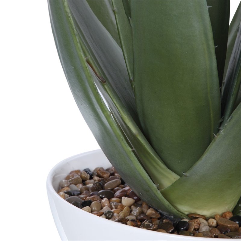 Bowery Hill Contemporary Planter in Glossy White