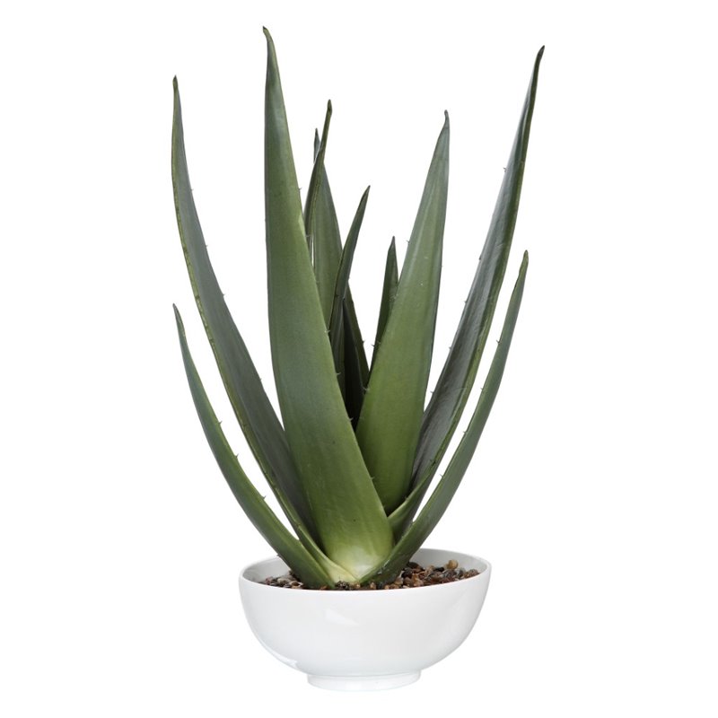 Bowery Hill Contemporary Planter in Glossy White