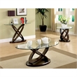 Bowery Hill Contemporary Wood Console Table in Dark Walnut
