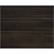 Bowery Hill Modern Marble Top Console Table in Espresso