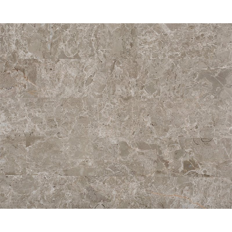 Bowery Hill Modern Marble Top Console Table in Espresso