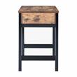 Bowery Hill Modern Wood Lift-Top Console Table in Brown