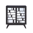 Bowery Hill Transitional Wood Console Table in Dark Gray