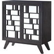 Bowery Hill Transitional Wood Console Table in Dark Gray