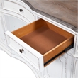 Bowery Hill Contemporary Antique White Server