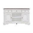 Bowery Hill Contemporary Antique White Server