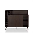 Bowery Hill Modern Wood Multi-Storage Buffet in Wenge