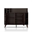 Bowery Hill Modern Wood Multi-Storage Buffet in Wenge