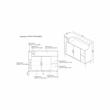Bowery Hill Modern Wood Multi-Storage Buffet in Wenge