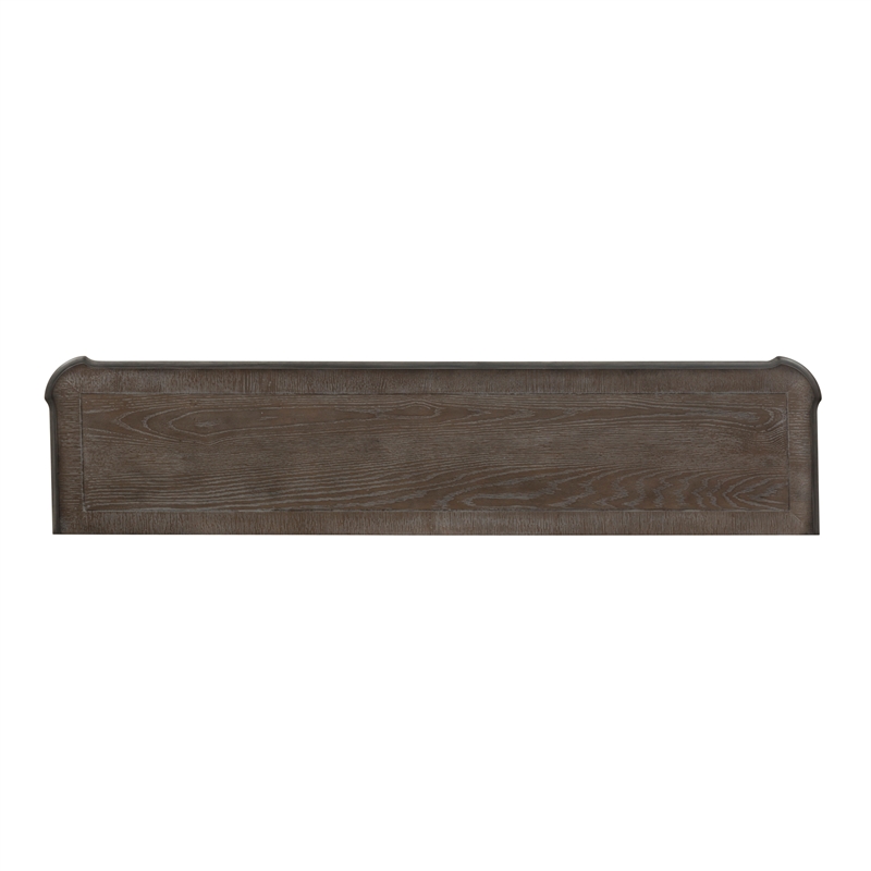 Bowery Hill Wood Antique White Buffet Rectangular Unassembled