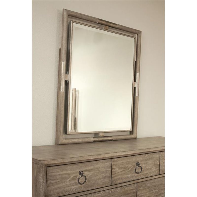 Bowery Hill Contemporary Mirror in Natural